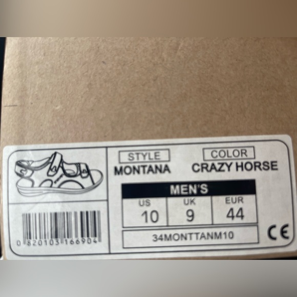 REVERE mens sandal with built in orthotics - Picture 4 of 5